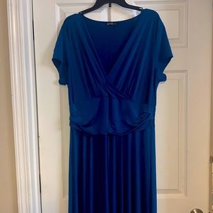 Navy blue bridesmaid dress